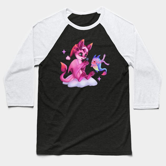 Zera & Kiwi x Snowflake Baseball T-Shirt by RSE